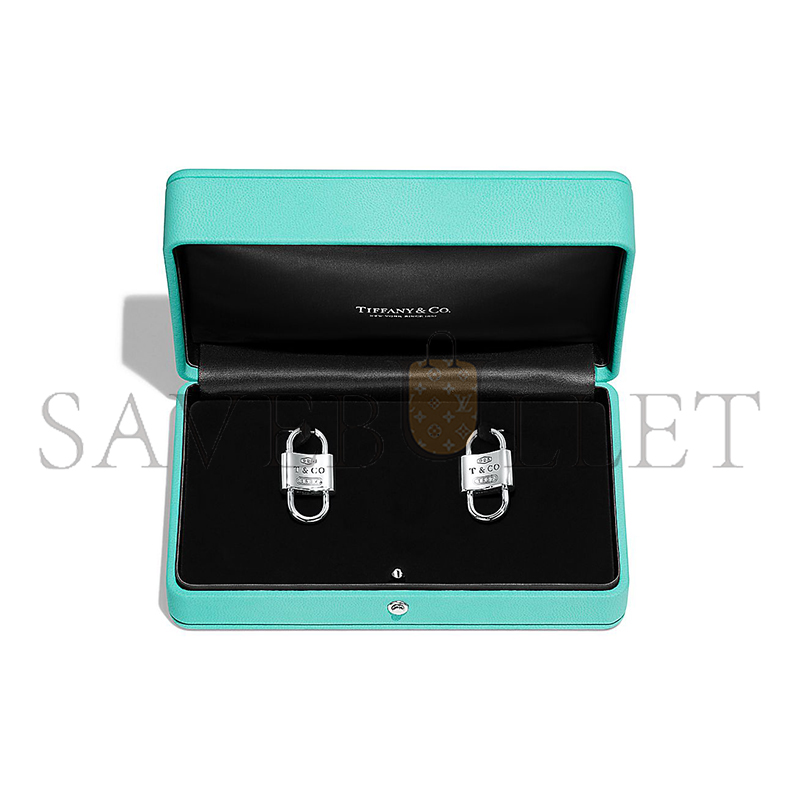 TIFFANY 1837™ LARGE DOUBLE LOCK DROP EARRINGS 73247659